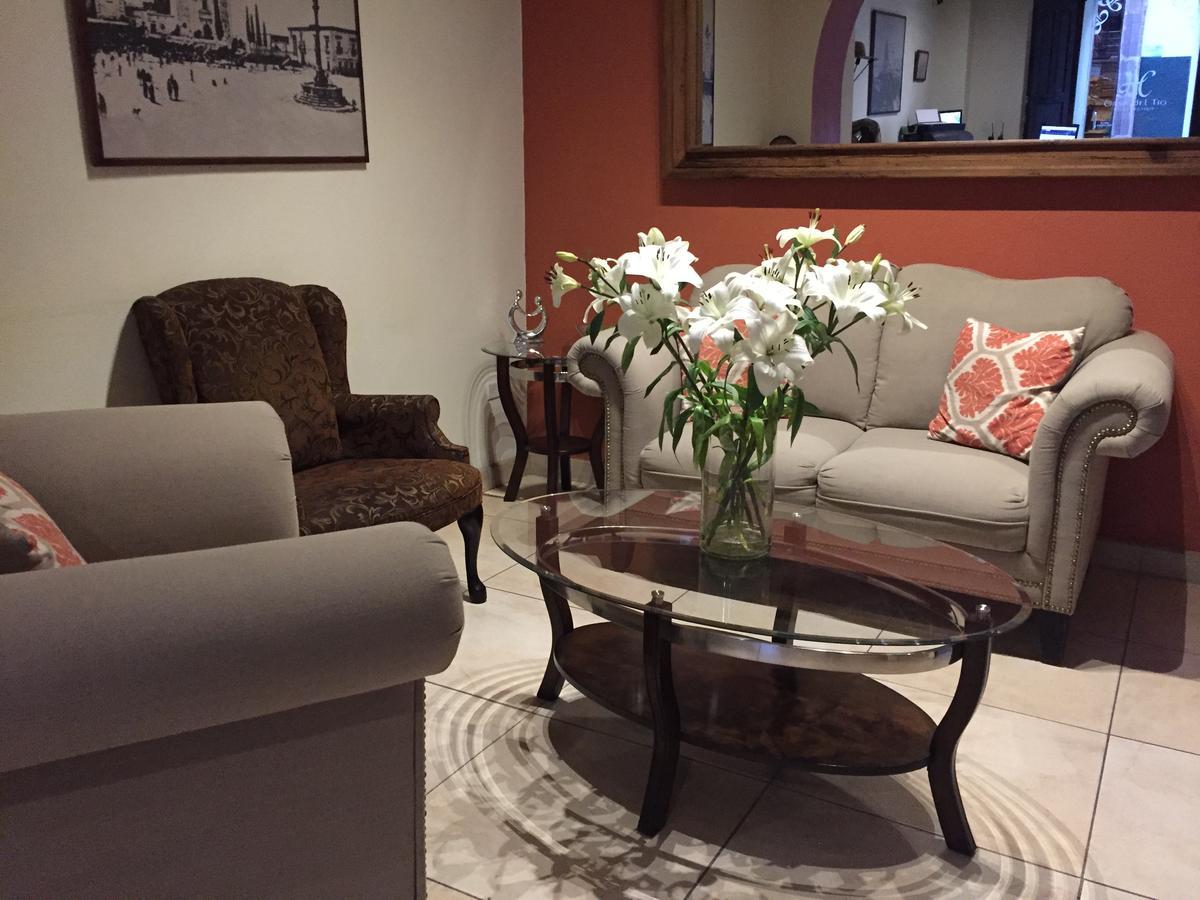 סאן מיגל דה אלנדה Casa Del Tio Hotel Boutique מראה חיצוני תמונה The lobby of the hotel