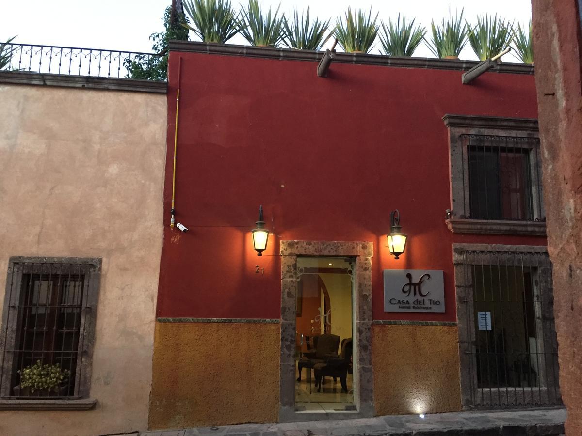 סאן מיגל דה אלנדה Casa Del Tio Hotel Boutique מראה חיצוני תמונה Casa de Morelos