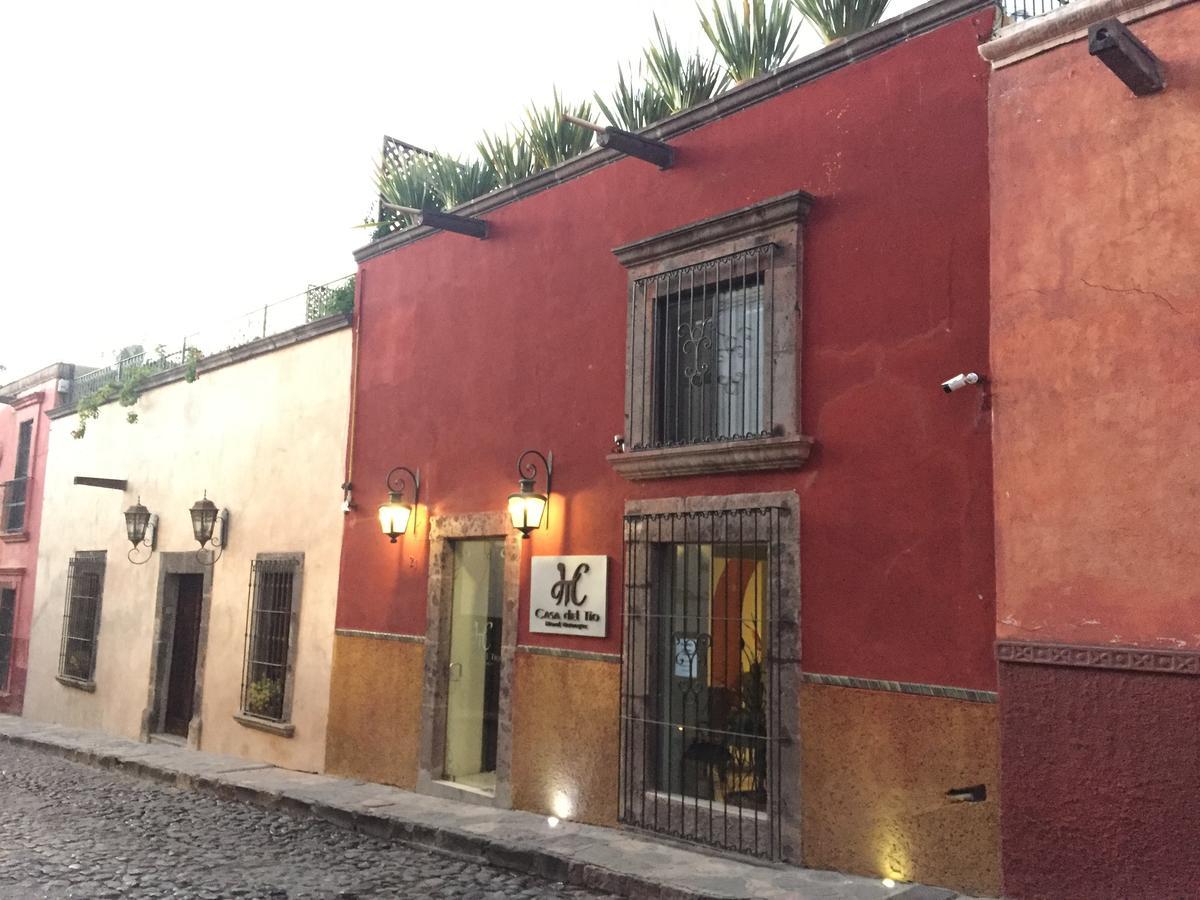 סאן מיגל דה אלנדה Casa Del Tio Hotel Boutique מראה חיצוני תמונה Restaurant AC