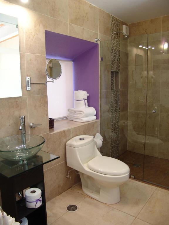 סאן מיגל דה אלנדה Casa Del Tio Hotel Boutique חדר תמונה Bathroom