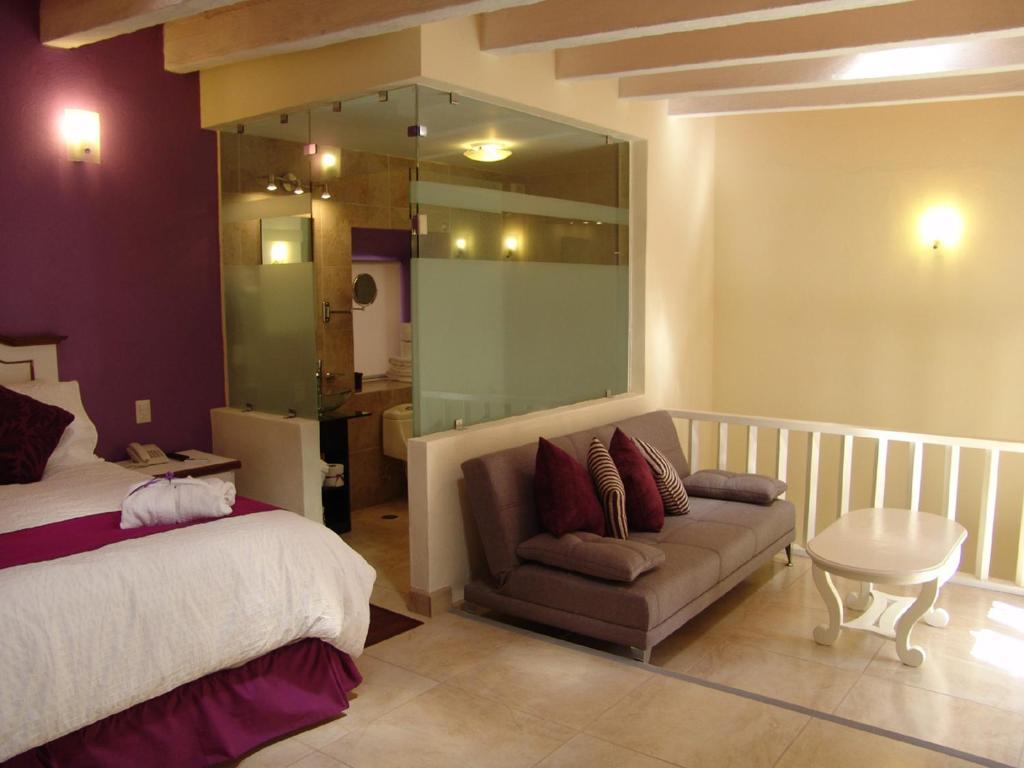 סאן מיגל דה אלנדה Casa Del Tio Hotel Boutique חדר תמונה Suite at the hotel